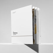 Angled view of Ingredients hardcover book
